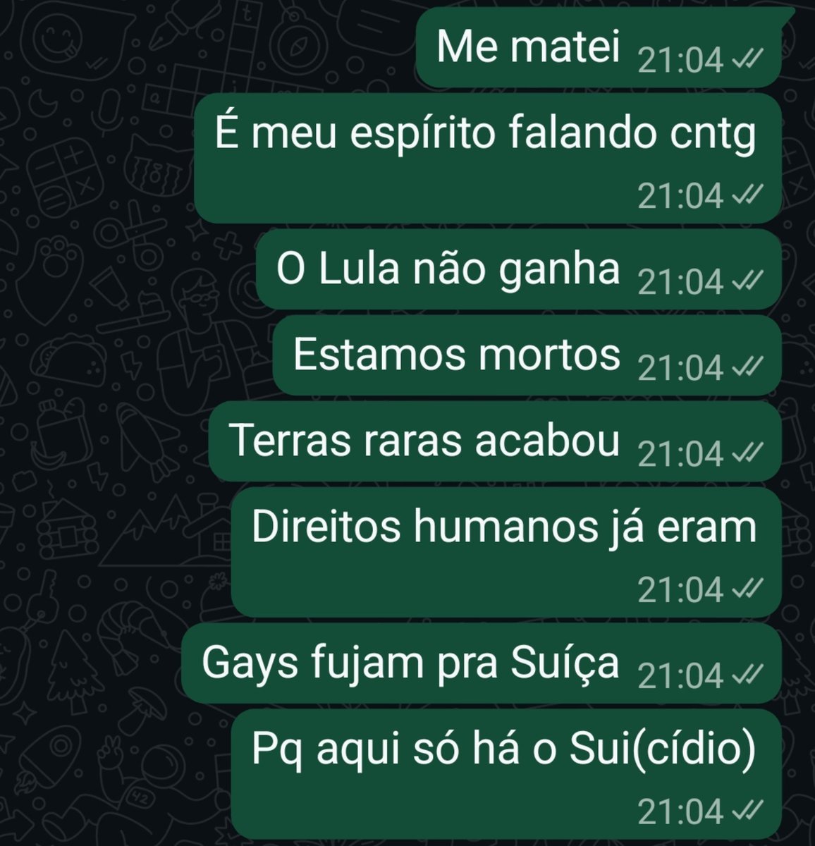 KakeguruiLover0's tweet photo. Já era não há motivos pra sorrir nossas vidas acabaram Adeus liberdade de imprensa adeus direitos humanos adeus paz https://t.co/OSo79kzVeT
