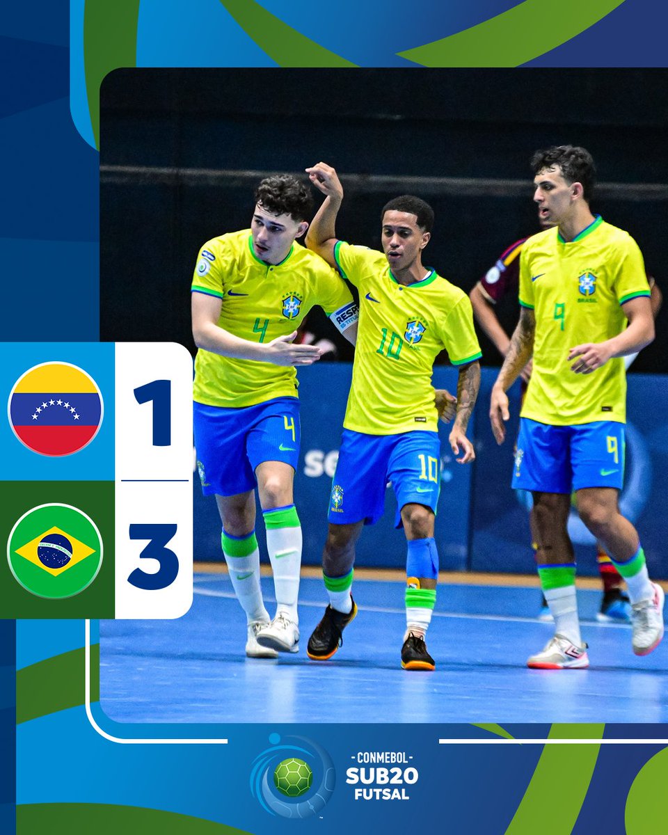 CONMEBOLtorneos's tweet photo. Em segundos virou o jogo na Final! 🙌🇧🇷
CONMEBOL #Sub20FS https://t.co/SHYN3lPE48