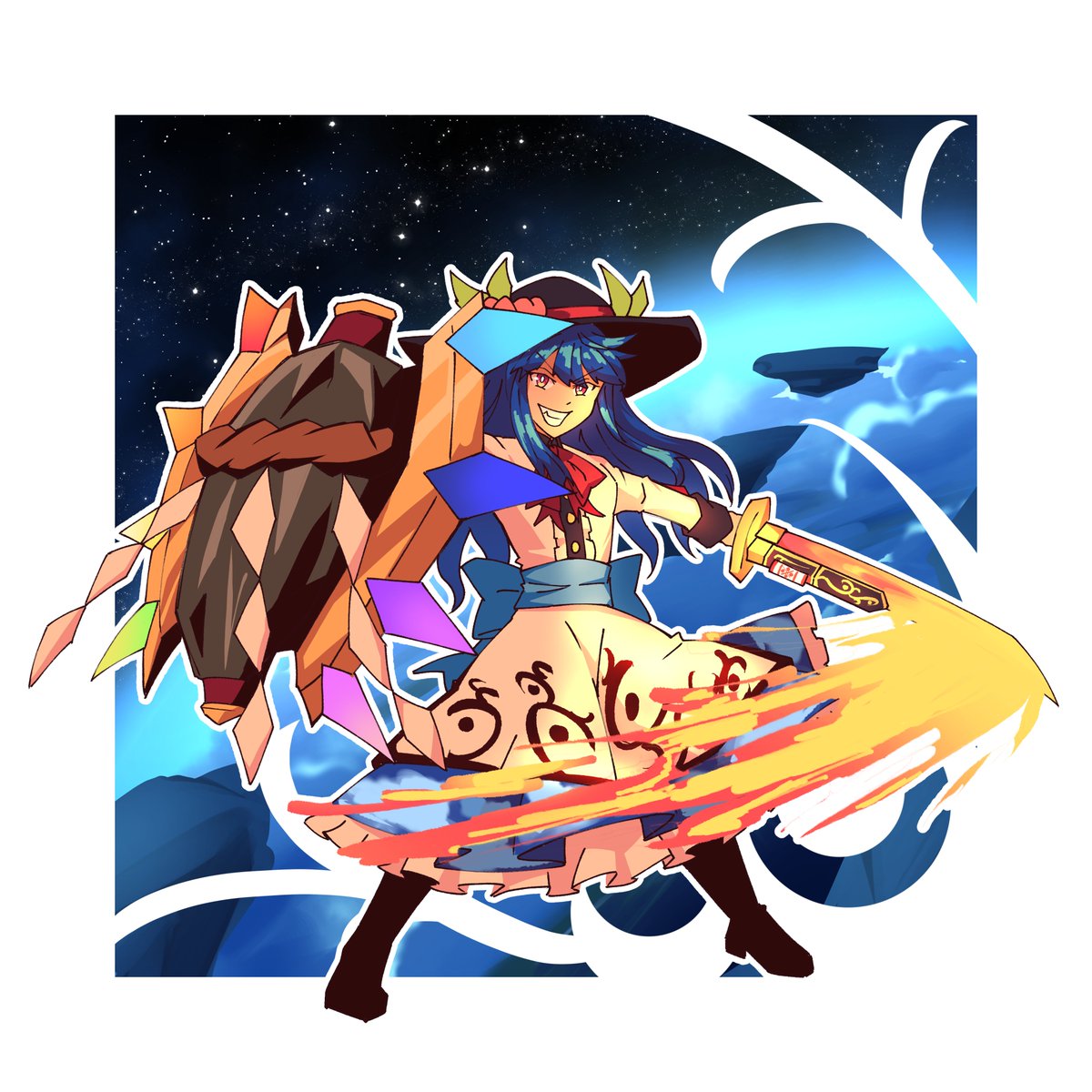 jyukking_off's tweet photo. tenko charge blade do I still got it
#10月4日は天子の日 
#10月5日はてんこの日 https://t.co/4HVYKjjwtE