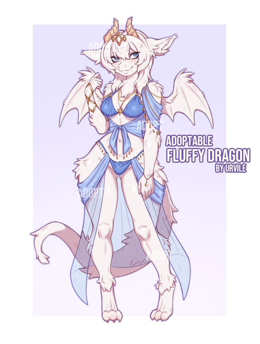 Uruharachan's tweet photo. New Adoptable
Fluffy Dragon🤍
link - https://t.co/ioKb9V9G71 https://t.co/1QmNSjh7ub