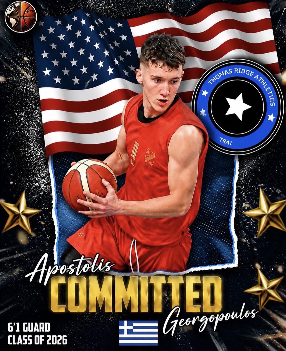 apogeor11's tweet photo. Excited to announce that I’ll be continuing my basketball journey with Thomas Ridge Athletics. 🏀

Ready for the work ahead. 🇺🇸

Let’s get to work. 💙🖤 https://t.co/4Ph2CNBmyJ