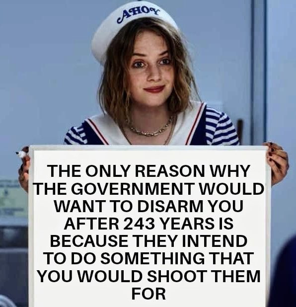 thewriterme's tweet photo. Our Founders knew we would need the Second Amendment. It will protect our First and everything thereafter. https://t.co/nbcnAzNQx8