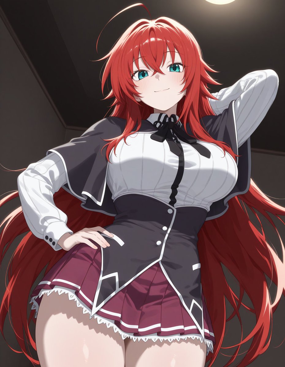 Elpanusai's tweet photo. SFW - Rias Gremory https://t.co/wmoIYJEHVJ