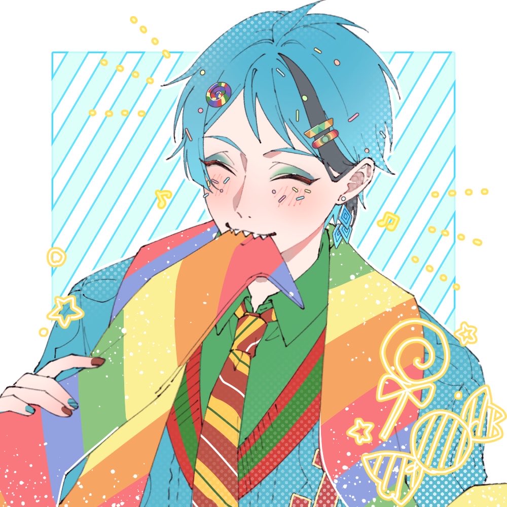 shiu_ame17's tweet photo. 🍭🐬
#twstファンアート https://t.co/G51W6wt9lc