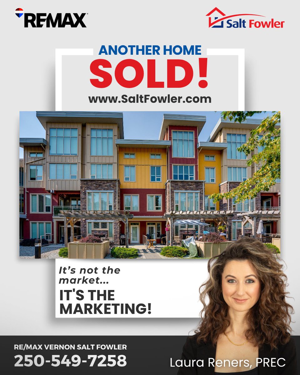 SaltFowlerBC's tweet photo. SOLD π A great result for our Sellers! Located in the sought-after Strand complex, this two-storey condo combined lakeside living with access to exceptional waterfront amenities, making it an appealing seasonal retreat or investment opportunity.
#JustAddSalt #SaltFowler https://t.co/Bixbk3LkNj