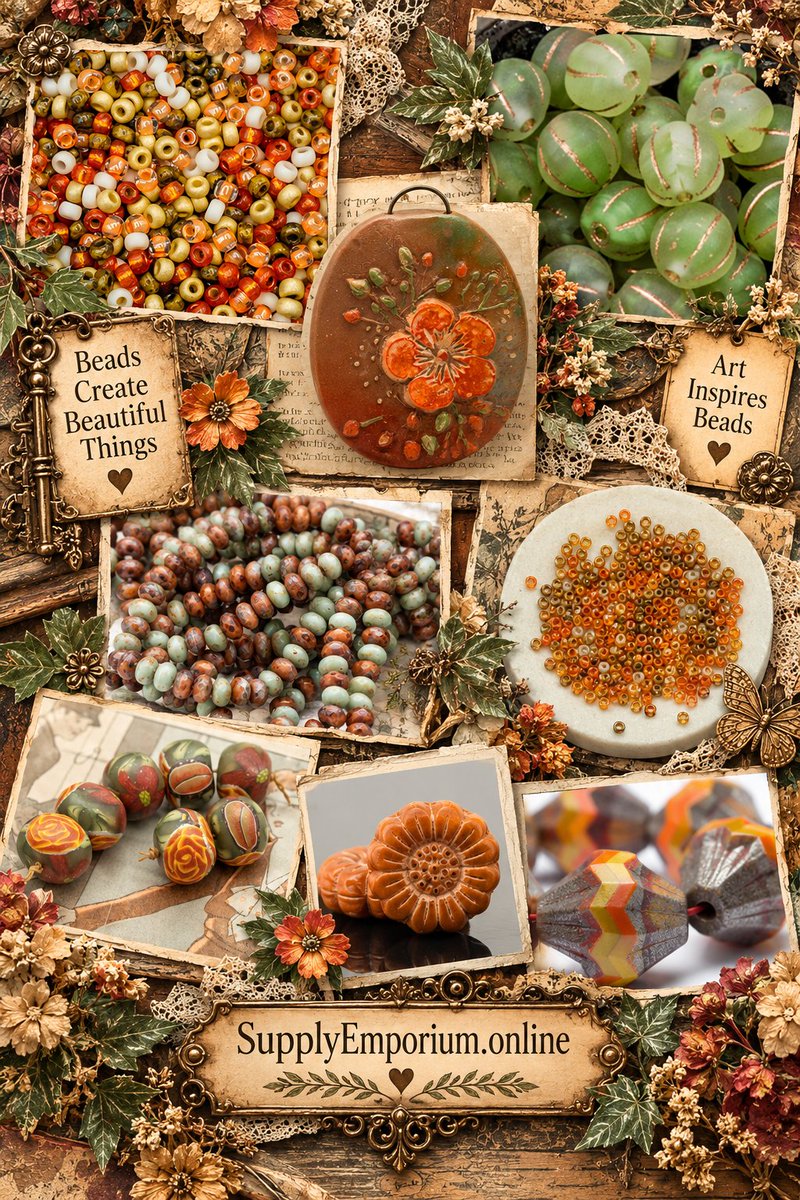 teribears's tweet photo. 👑 Yesterday, Queen for a Day. Today? The crown got heavy, the garden gate opened &amp; a suspicious bead trail appeared. 🌿🍂📿
Naturally, we followed it. 😏
See where the blog trail leads:
https://t.co/mxwoi0xhuQ
#DailyBeadMuse #Beads #SupplyEmporium https://t.co/cLROqSPZSI