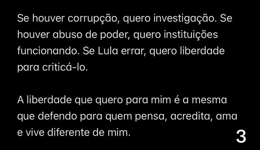 oakbxcvi's tweet photo. Meu voto não é por um político perfeito, mas pelos valores que acredito que devem ser preservados: democracia, liberdade, igualdade, dignidade e o direito de cada pessoa viver diferente de mim. #Eleições2026 #lula #liberdade https://t.co/7RtwPNb41Q