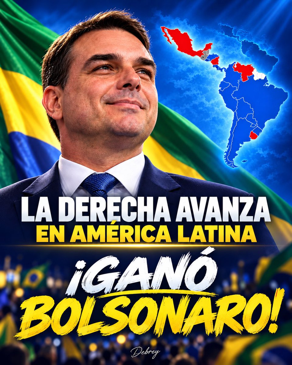 ByDebrey's tweet photo. #Beasil le dijo no al #SOCIALISMO 

FELICITACIONES @FlavioBolsonaro https://t.co/zheIxTyXDz
