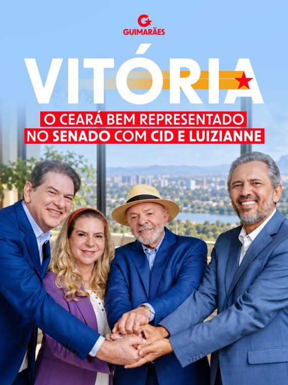 PedroVoge's tweet photo. O Ceará sai vitorioso das urnas,vamos pra luta com Lula no segundo turno. https://t.co/qiBXg99hed