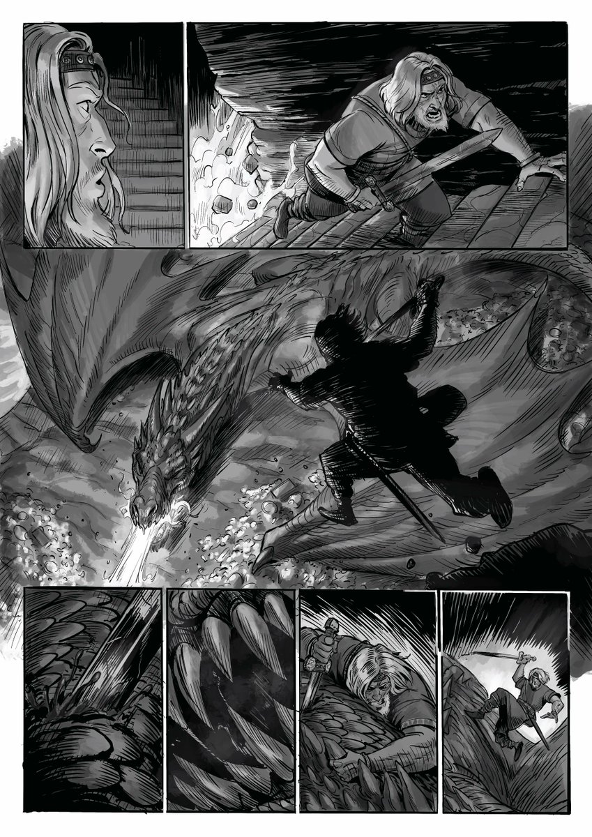 HazemAm55596440's tweet photo. #Norse #viking #Dragon https://t.co/DZFNlFewoc