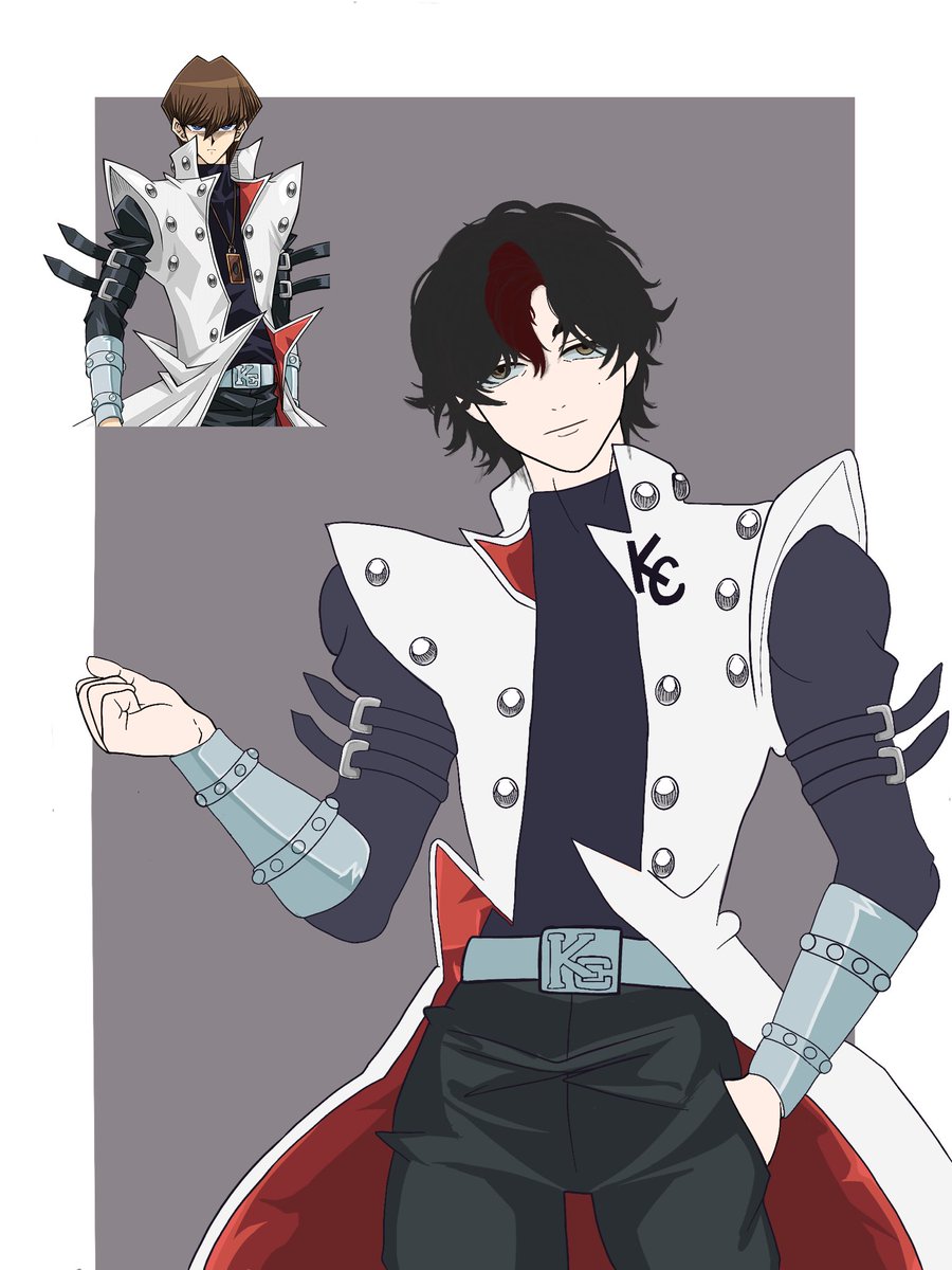 SilverBlossomTV's tweet photo. Day 4 of drawing myself or other vtubers for #Vtober 

Cosplay- anime (WIP) and I actually just realized I messed up 😭😭 I’ll fix in final version 

Seto Kaiba from Yu-Gi-Oh! https://t.co/laN5JkY4ZS