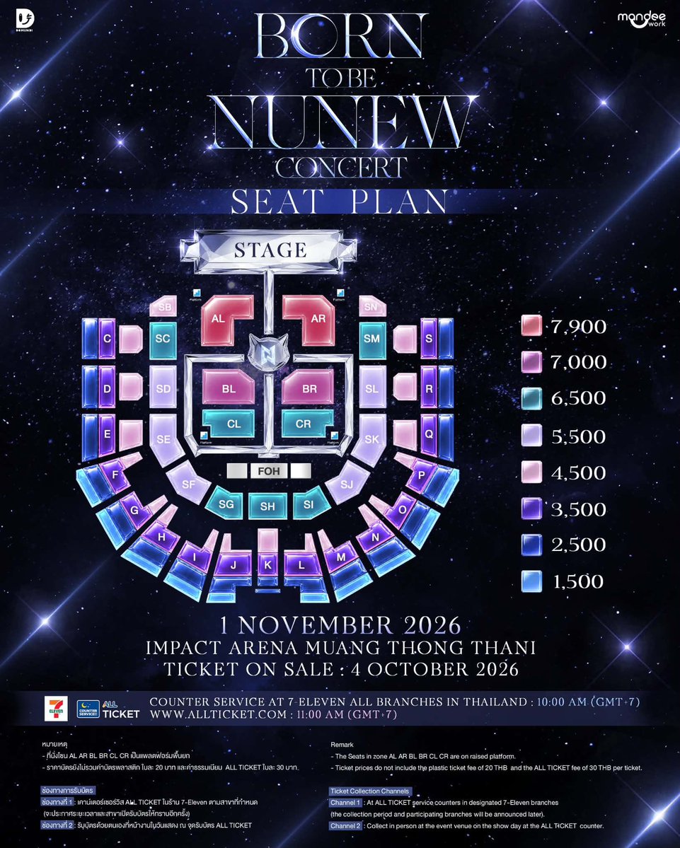 kwanchanok97's tweet photo. มาคับทุกคนมาเลยใครเงินออกละบ้าง ซื้อเลยไม่ผิดหวังแน่ๆๆ👇🔥🔥🔥✅

🎫 Tickets AVAILABLE Now for D2🔥
: https://t.co/hkAi99dyUf…

🗓️ : 31 OCTOBER - 1 NOVEMBER 2026
📍 : IMPACT Arena, Muang Thong Thani

NUNEW CONCERT AT IMPACT
#NuNew2ndConcert
#NuNew @CwrNew https://t.co/n6Gl2MA64w