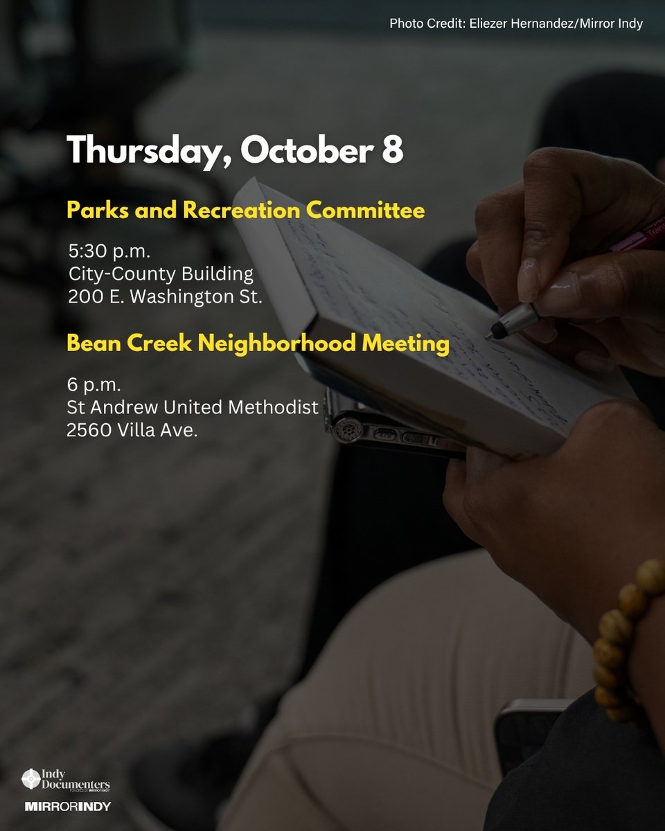 indydocumenters's tweet photo. Decisions are made every week that affect everyone in this city. Indy Documenters are people like you who we train and pay to attend public meetings and take notes so people can be more involved in the community. It’s also a way to hold government officials accountable. https://t.co/tn5NvzBd7o