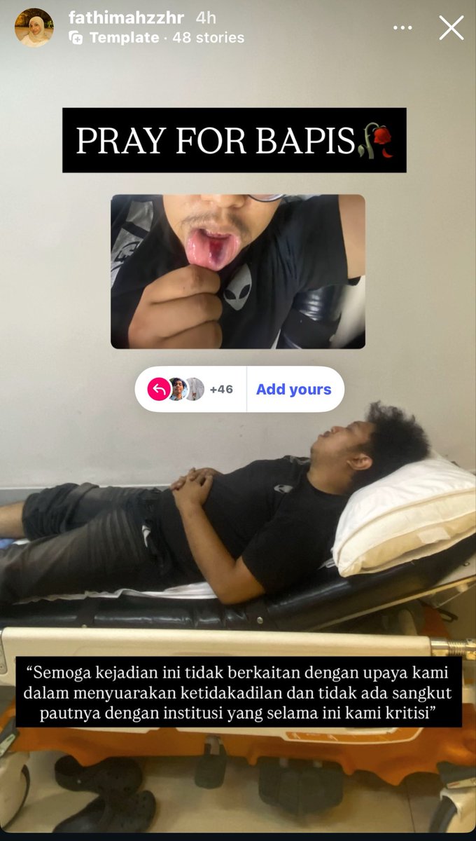 abulmuzaffar10's tweet photo. Mohon doanya rekan rekan.

Info dari Fathimah Ketua BEM UI.

Hafizh yang merupakan koordinator sospol BEM UI, diserang oleh OTK.

Stay safe buat teman-teman semua. Saling jaga satu sama lain. https://t.co/WJuZKeIK0Y