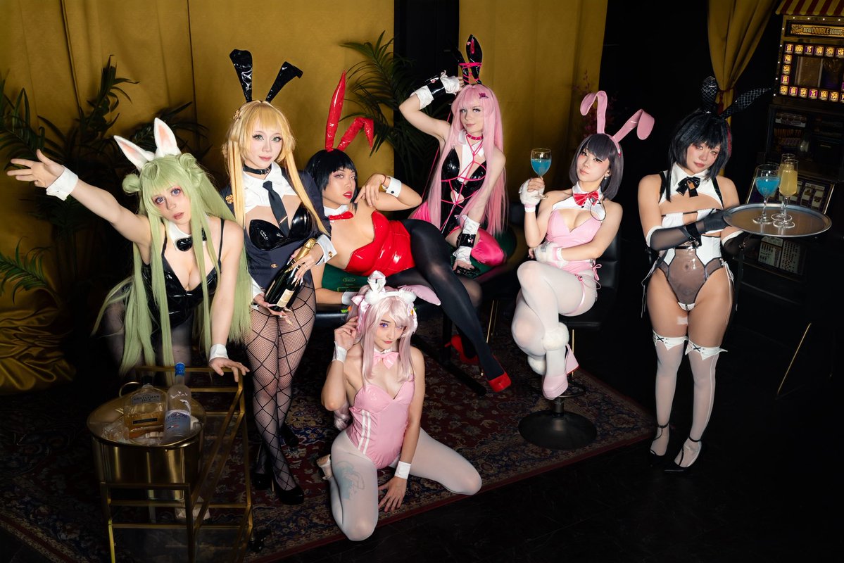 coionmoe's tweet photo. it’s time for another nikke bunny group!
#NIKKE
#NIKKECospray
#COINRUSHSHOWDOWN https://t.co/G5x7BObuzo