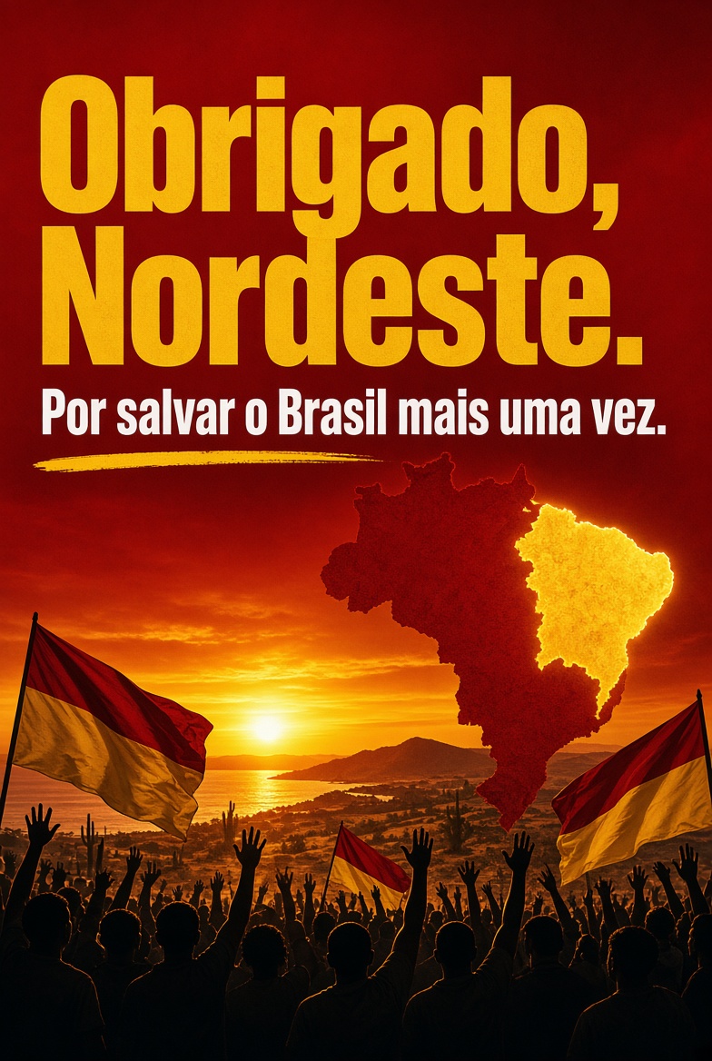 helioricardorio's tweet photo. Se não fossem os votos do Nordeste... https://t.co/WpWJkUL8Pv