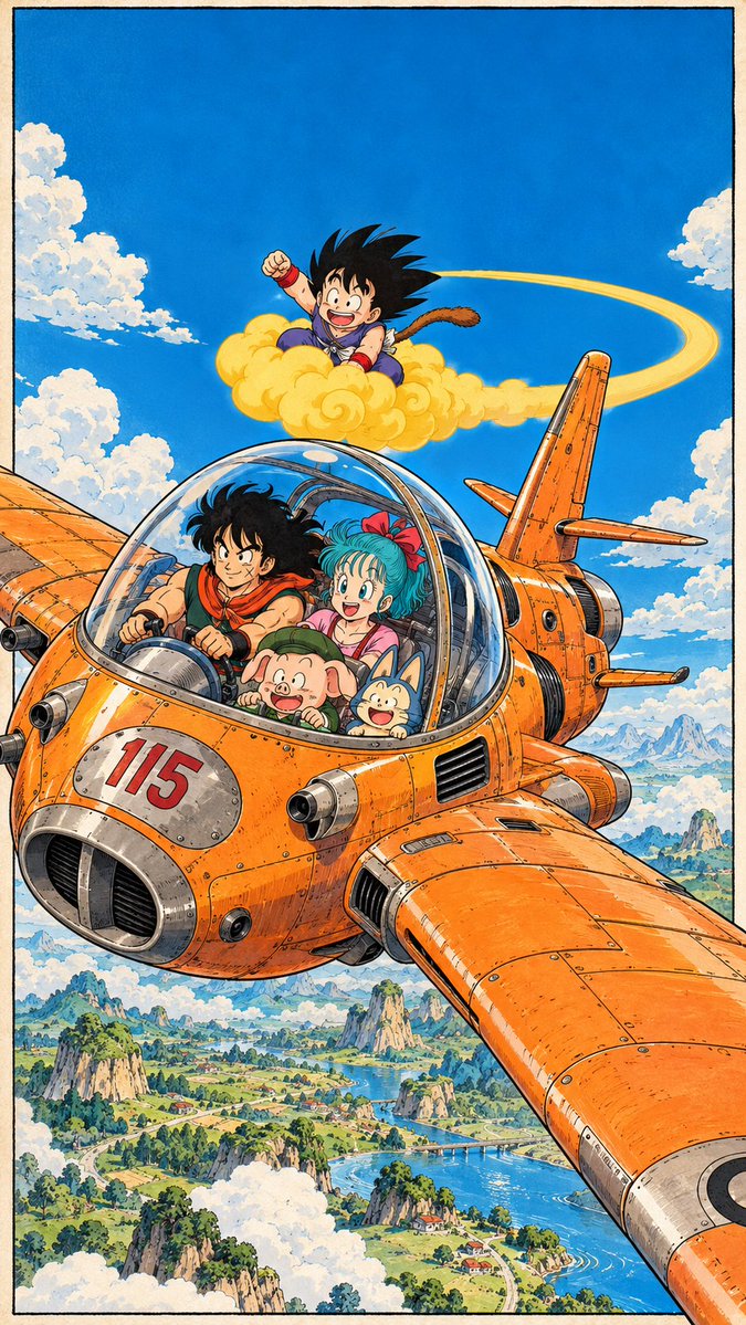 GuruWallpaper1's tweet photo. Deep-sea adventure, Dragon Ball style. 🌊🐉
Goku’s having the time of his life… Krillin definitely isn’t. 😂🦀 https://t.co/N1h4vxr8br
