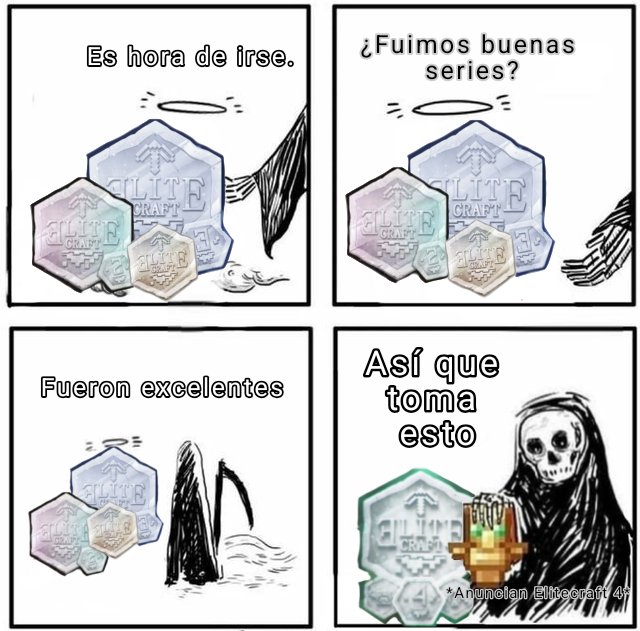 Yoruzaid's tweet photo. Igualmente dudo haber tenido la oportunidad, pero cómo me arrepiento de no haber seguido jugando Minecraft y haciendo stream en Twitch estos años. En fin, ¡MIREN UN MEME!
#Elitecraft4 https://t.co/p2taFFYVxi