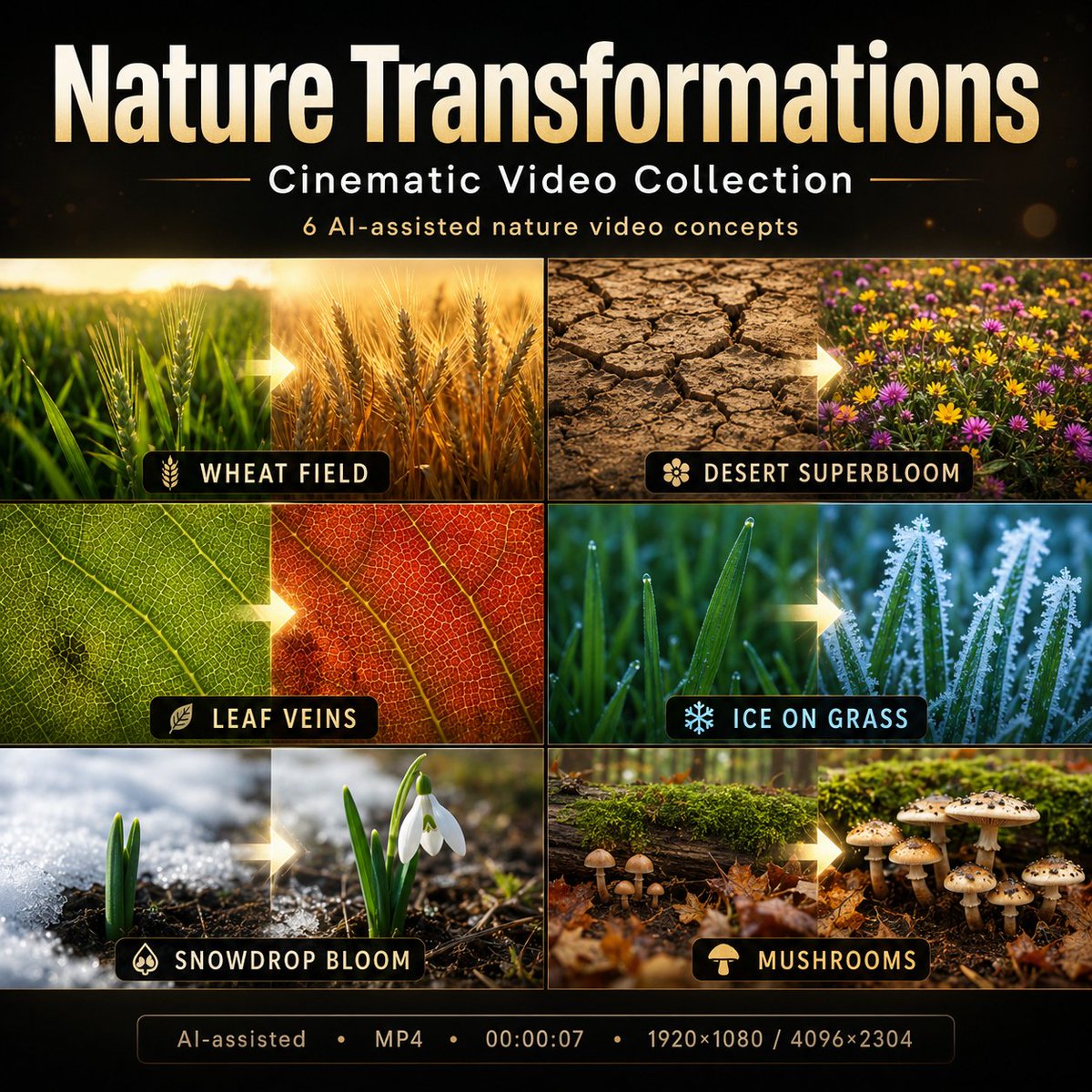 anyinfo69's tweet photo. HD/4K Nature Transformations — Cinematic AI Video Collection
https://t.co/3V7q7bpmlQ
#NatureTransformations #CinematicVideo #AIAssistedArt #NatureVideo #StockFootage #TimeLapseNature #SeasonalChange #4KVideo #HDVideo #NatureBackground https://t.co/inAsI4hXXr