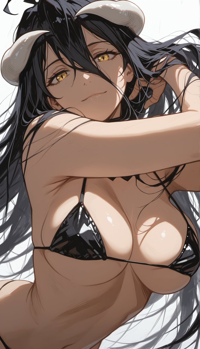 oneesan_aiart's tweet photo. Demonic elegance with a captivating charm. 🖤

#Albedo #Overlord https://t.co/jzFfpB80ix