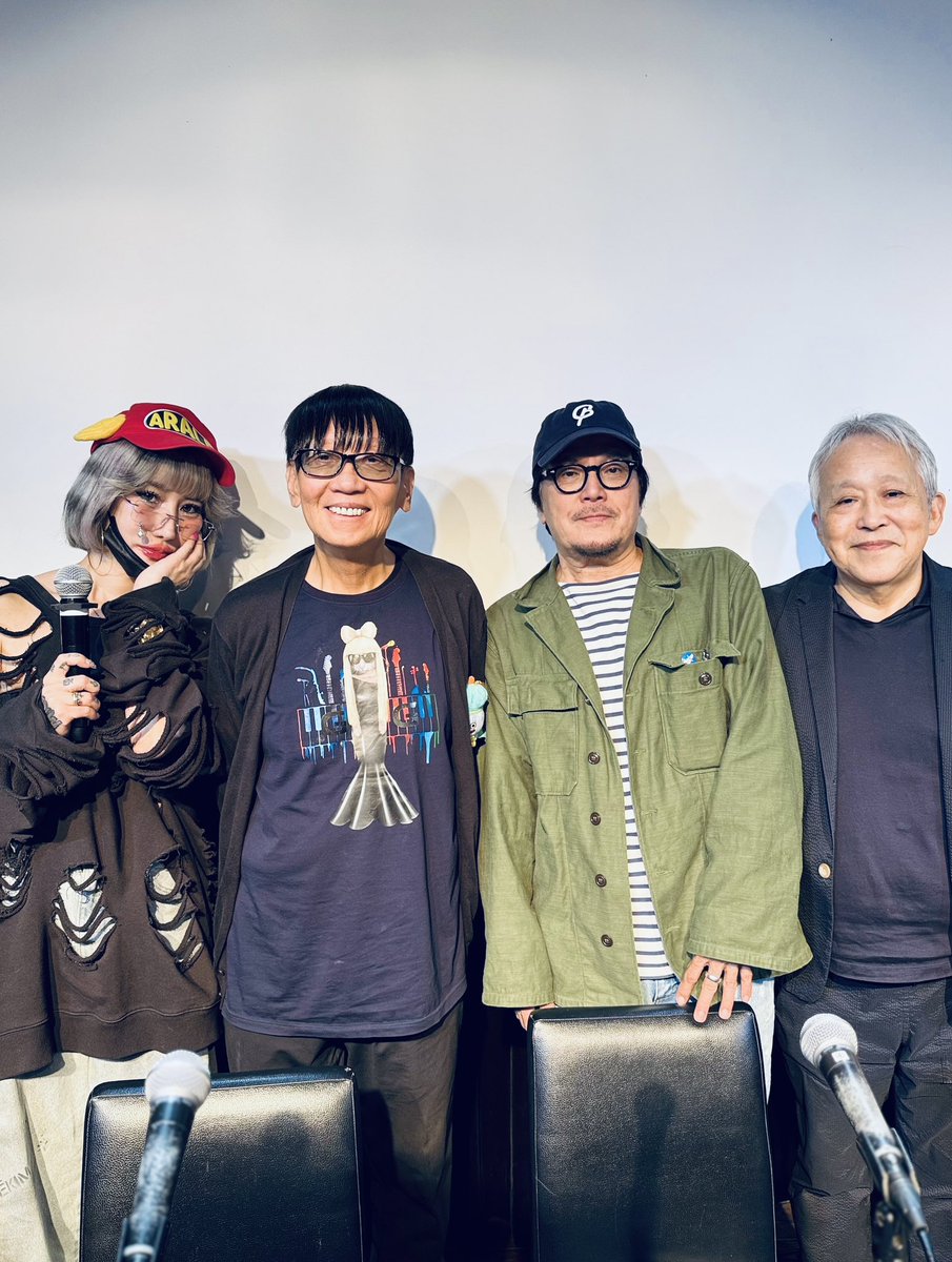 NazChris_dj's tweet photo. 鳥嶋さん、堀井さん、江口先生🩷

少年少女の夢。 https://t.co/vYvyA362ts