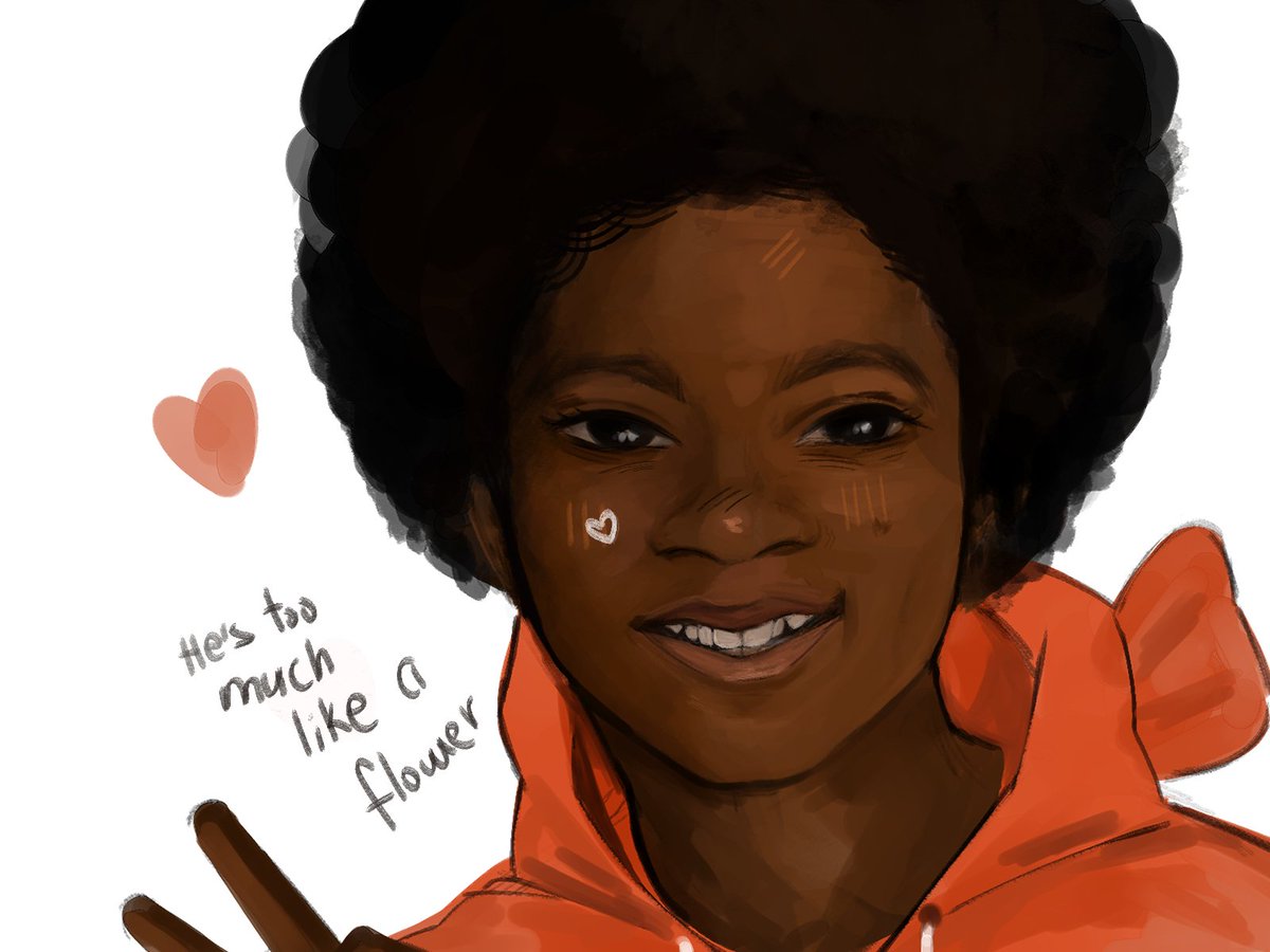 justrarely_'s tweet photo. #Blacktober Darwin <33 https://t.co/prtw7pgKoh