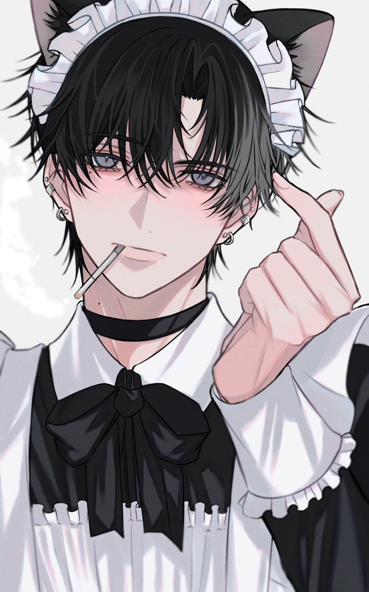yu2u_k01me's tweet photo. 🫶💙 ＆ 🫰🏻🖤

 #illustration  #創作男子 https://t.co/zxyDgpsbjP