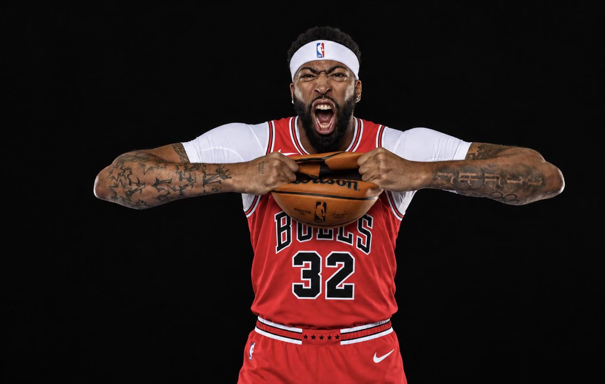 CameronVarelli's tweet photo. The Washington Wizards are Sending Anthony Davis to the Chicago Bulls for Josh Giddey, a 2028 first round pick, a 2029 first round pick, and a 2030 first round pick https://t.co/yubKqCI19s