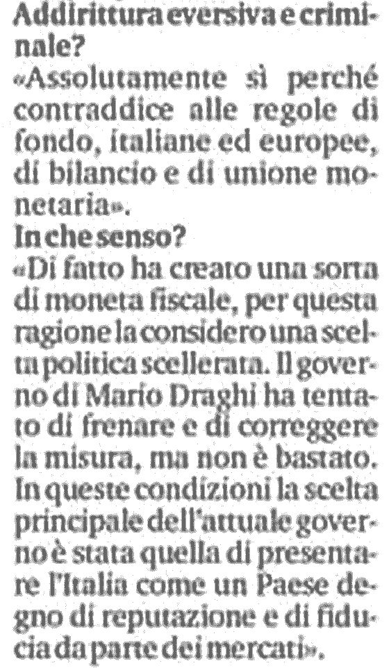 Chini_Francesco's tweet photo. @CristinaDragani @LucaDanesi1 @monacelt ...E come anche spiegato
dal caro signor Giovanni Tria
(ex ministro dell'economia) qui:
#MMT #MonetaFiscale #Moneta #Fiscale #CCFsubito https://t.co/9AYLx4RtSQ