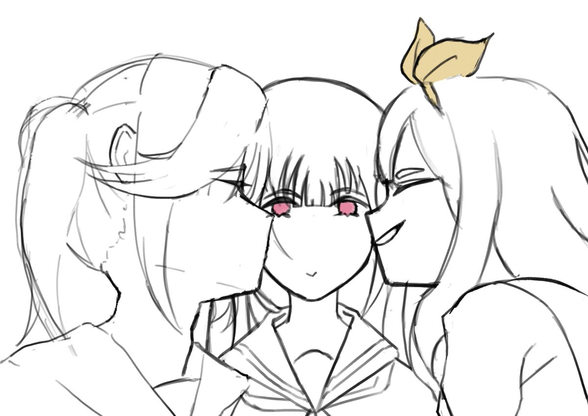 FantomeFeathers's tweet photo. Debating whether I make Minami quartet freebies of KumiRei freebies https://t.co/W0CHop8MAs