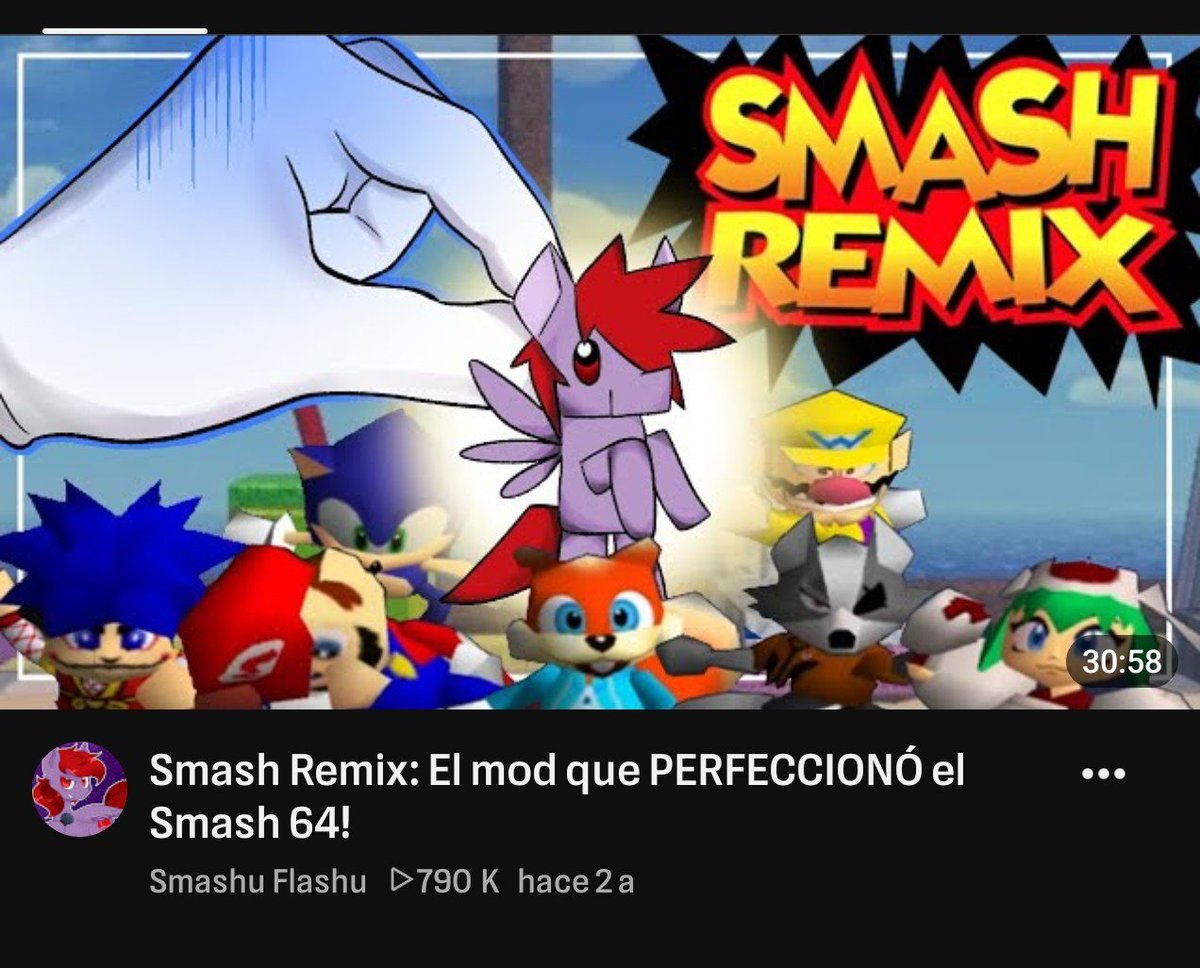 SmashuFlashu's tweet photo. No solo el título está calcado y pasó IA miniatura por una IA. El video es horrible y tiene información erronea por todos lados 

Qué espanto 😭 https://t.co/kJP7UAQD3a