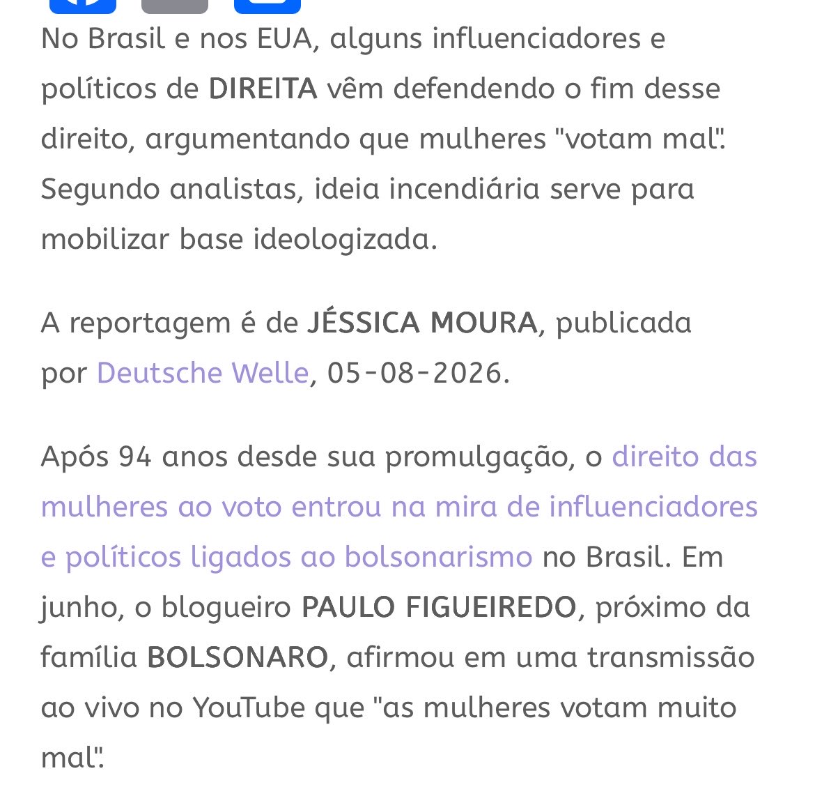 kookyeh7's tweet photo. Mulheres, votem com consciência e como se fosse a última vez. Porque pode ser. 

Com o Flávio Bolsonaro ganhando, ficaremos a um passo de NÃO ter direitos. Nossa pequena “liberdade” é apenas sorte geográfica. Lembrem-se disso https://t.co/qDFhGv3o54