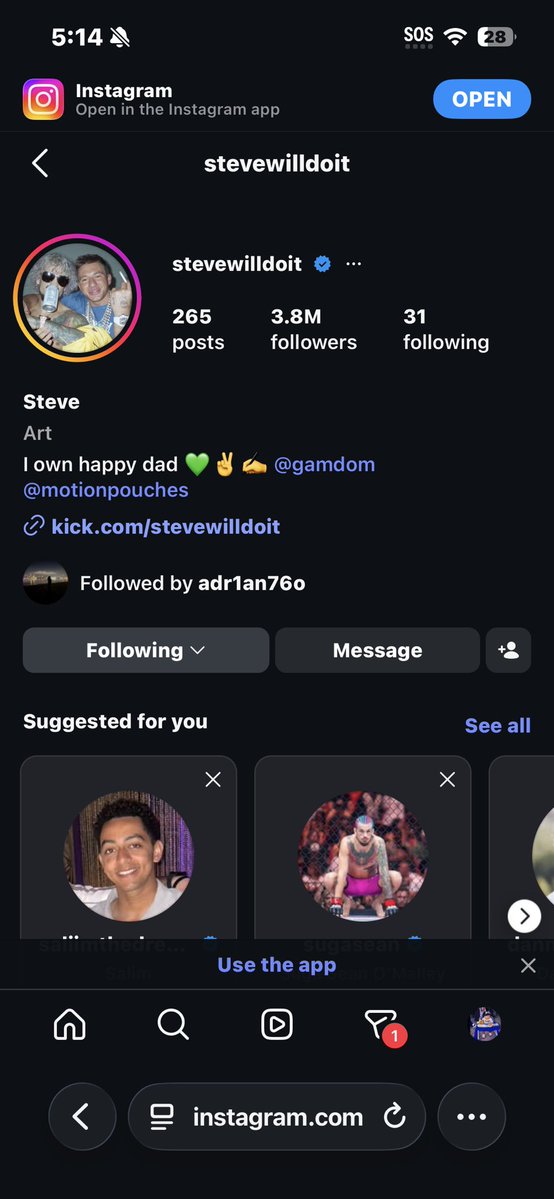 MoneyDee2x's tweet photo. @stevewilldoit I need 50k to gamble https://t.co/BO7HePzClU