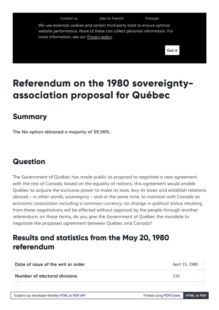 NorthAmericanU2's tweet photo. @RealNicoLagan Quebec referendums of 1980 &amp; 1995 were to convert Canada to the European system and merge with Europe. They were not for Quebec "inependence". https://t.co/pO4O4RajO3