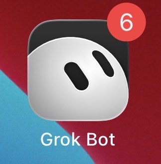 stevenmarkryan's tweet photo. It’s actually insane how quickly Grok Bot went from:

> Does not exist
> Launches
> I cannot live without https://t.co/mD3Voz7oNJ