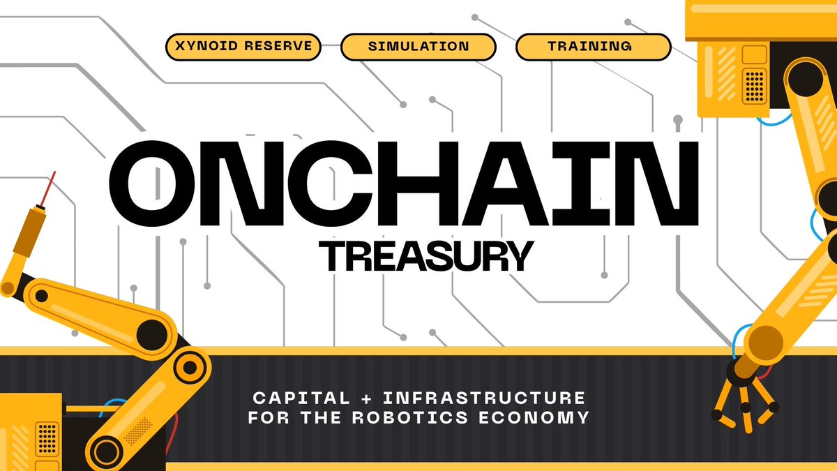 xynoidai's tweet photo. Xynoid has two sides working toward the same goal

Xynoid Reserve builds long term exposure to the robotics and physical AI economy.

Xynoid Simulation builds the software layer for simulating, training and evaluating robots.

Capital + infrastructure for the robotics economy https://t.co/6ifOb5pZGT