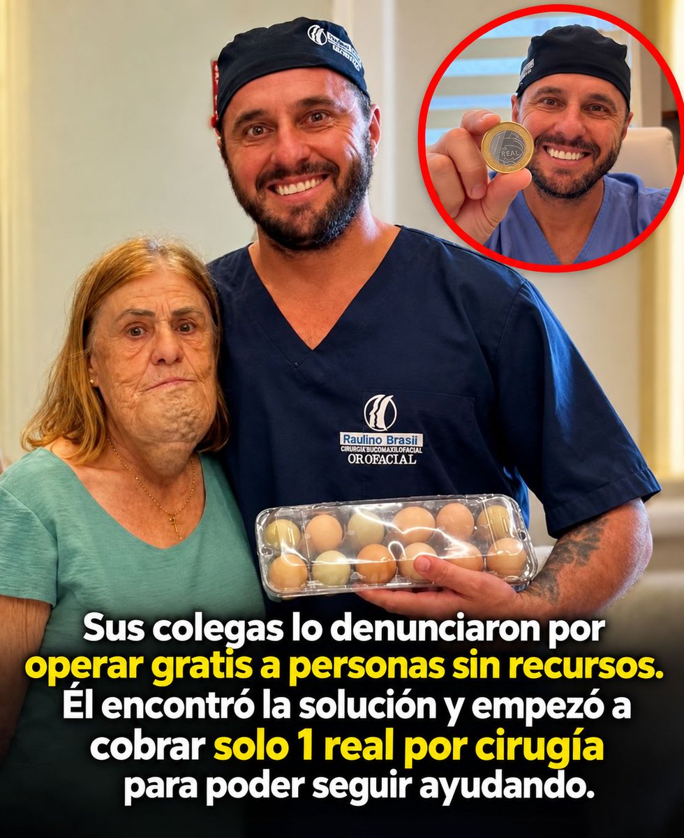 negociosyempren's tweet photo. 👏 ¡UN VERDADERO HÉROE!

Se llama Guilherme Henrique Raulino Brasil, es cirujano bucomaxilofacial en Palhoça, Santa Catarina (Brasil), y su historia es admirable. https://t.co/7P7Ub99hdi