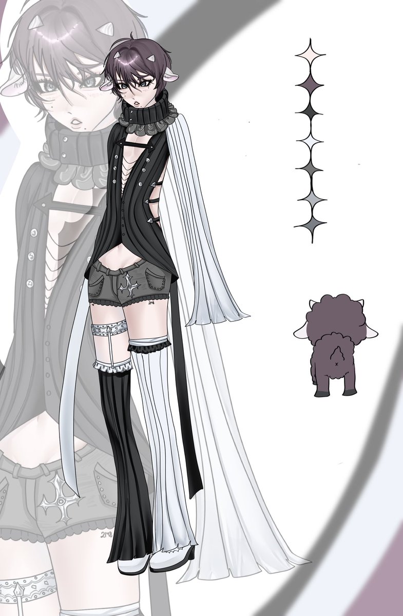 flxurimai's tweet photo. bidding for these two closes in 24 hours! 

lolita rabbit is at $21 

vkei sheep at $36 🤍

payment processed through VGen #adoptable #adopts https://t.co/ugQe1Iiwi0