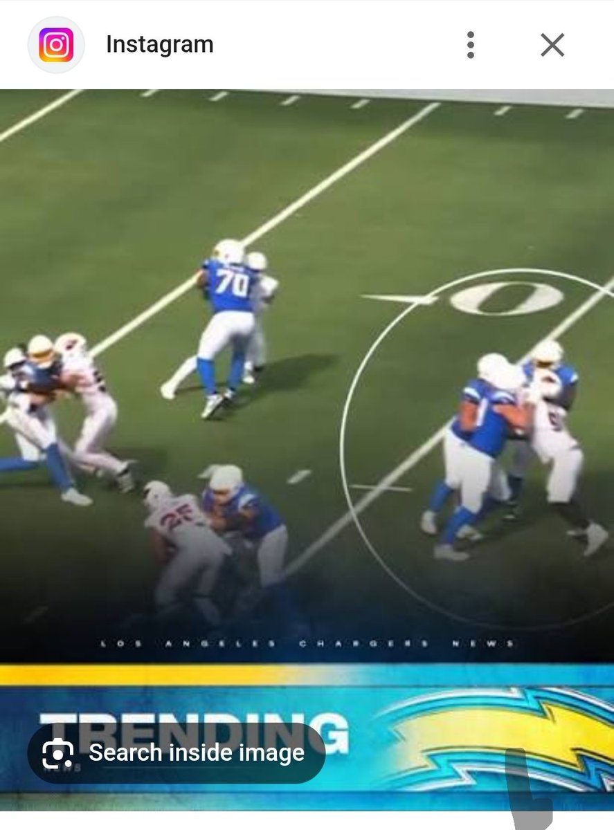 Batvan62's tweet photo. @RealMamaEagle Out there looking like the chargers 😭 https://t.co/O5DytwxelS