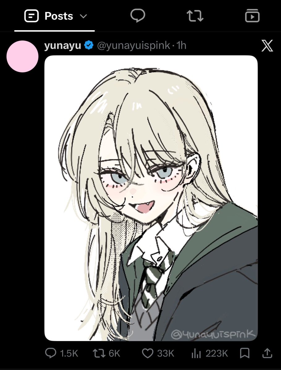 GiveMeBanHammer's tweet photo. BS🦋 users are…not good people.

Yunayuispink posted Malfoid Art on BS🦋, and predictably the crowd over at that site harassed the artist to the point she took it down and forced to make an apology.

Of course knowing the tyoe of users BS 🦋are, an apology is often not enough - as users are also calling for others there to dig into her account before deciding whether her apology is “good enough” for them, see pic 3.

Yuna reposted her art on X now, and her reception is the opposite of BS🦋, mostly or all support and compliments for her work.

I hope this is a proper lesson to many Asian Artists to NEVER post any art to BS🦋. You do not have to be miserable, and posting your art there gives you nothing but misery.