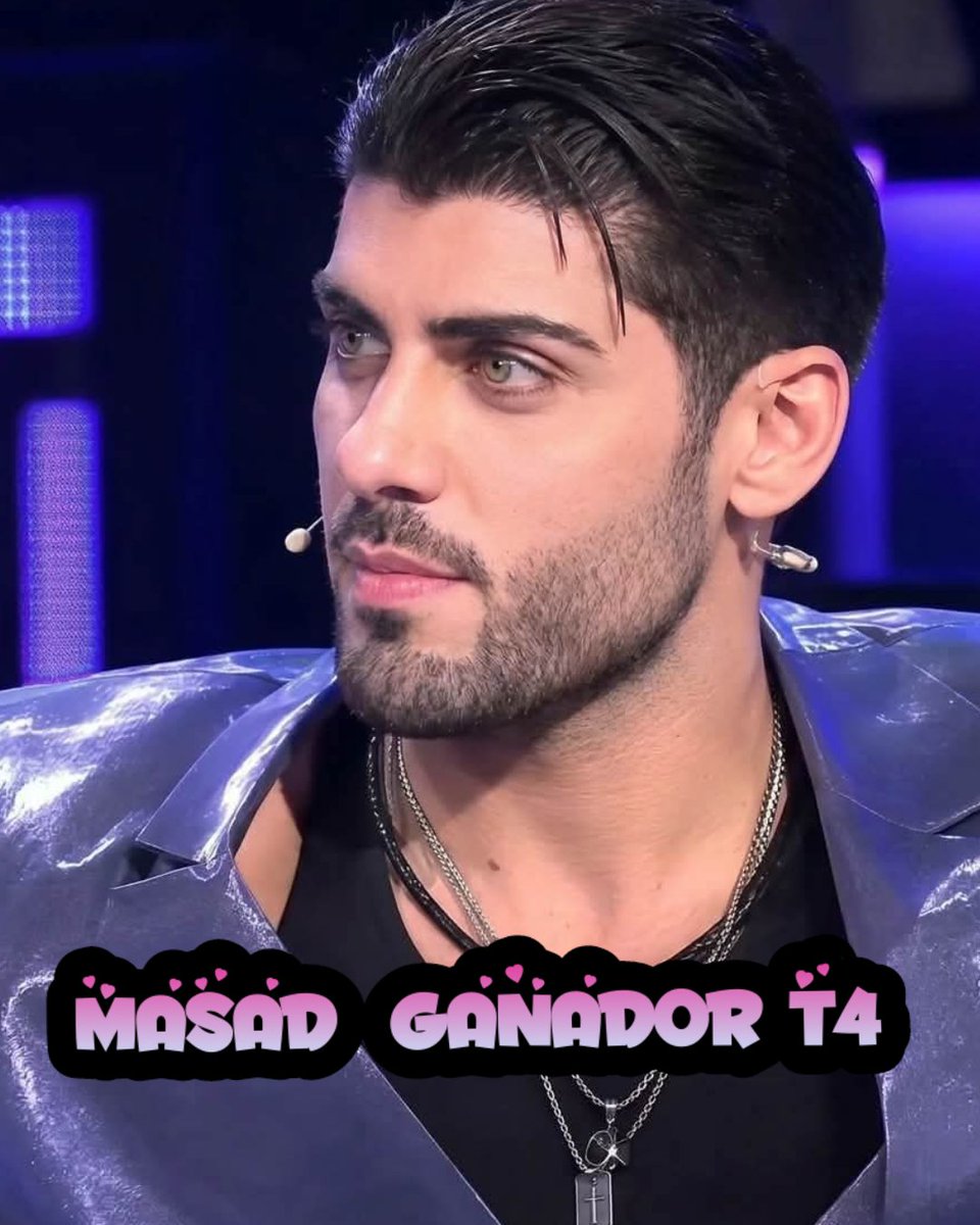 alejvdz88's tweet photo. MASAD GANADOR  T4

Él Número 1 https://t.co/JMnJKRNVIx