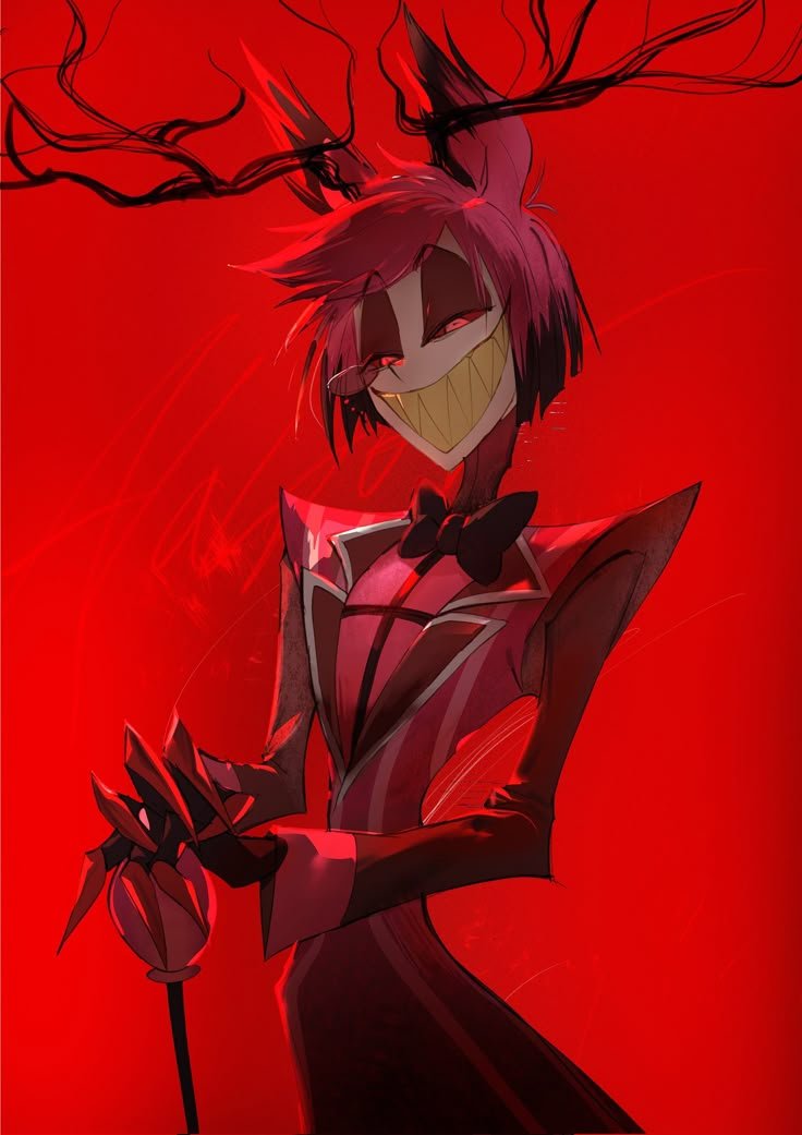 Ryan31522's tweet photo. smile for the camera 😈📻

#hazbinhotel #hazbinhotelalastor #alastor #alastorhazbinhotel #art #radiodemon  #vivziepop #illustration #alastorfanart #hazbinart #notmywork https://t.co/OiMvNWVfBz