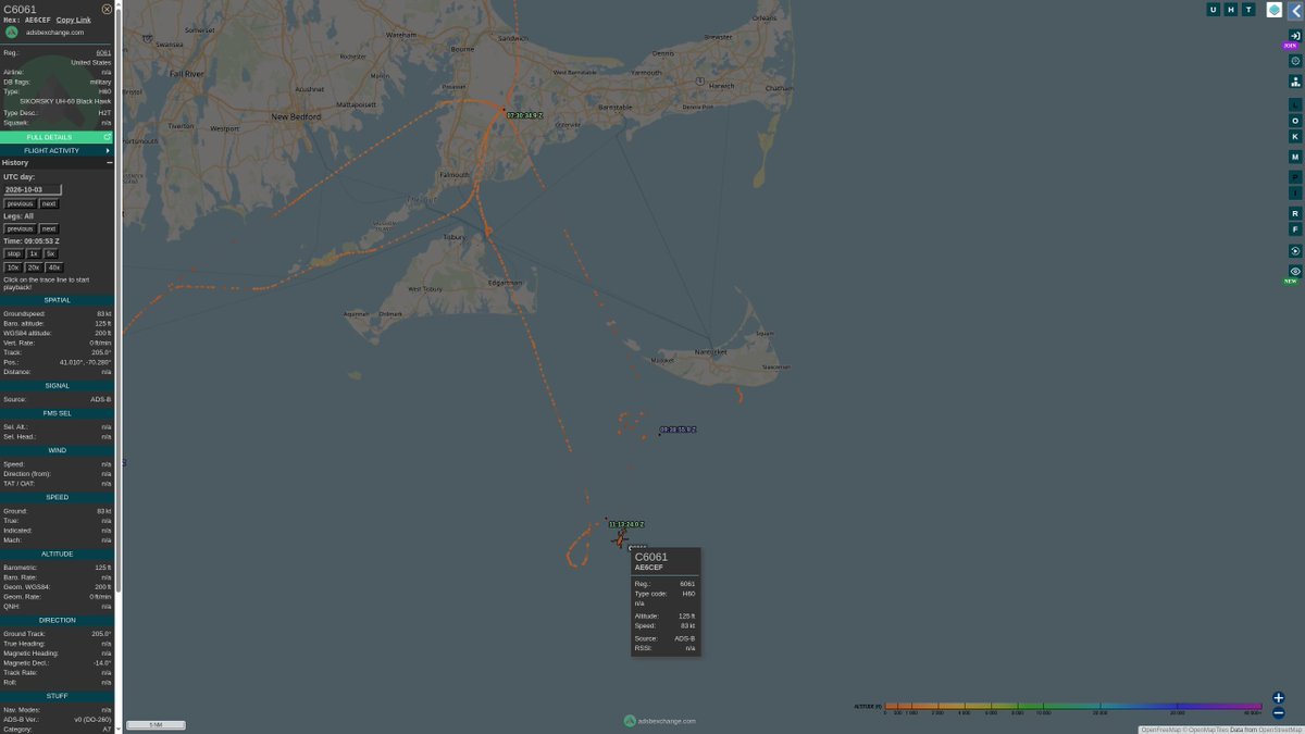 steffanwatkins's tweet photo. Known USCG aircraft involved in the search:
๐บ๐ธ USCG MH-60T Jayhawk 6061 #AE6CEF was first to launch from Cape Cod Coast Guard Air Station in search of C-GRJP at 07:30 UTC, over two hours after the last contact with the aircraft.
๐บ๐ธ USCG HC-144A Ocean Sentry 2309 #AE2707 launched from Cape Cod Coast Guard Air Station at 07:40 UTC.
๐บ๐ธ USCG HC-130J Hercules 2012 #AE5DEB launched from Elizabeth City Coast Guard Air Station at 10:40 UTC.
๐บ๐ธ USCG HC-130J Hercules 2013 #AE5DEC launched from Elizabeth City Coast Guard Air Station at 17:51 UTC.