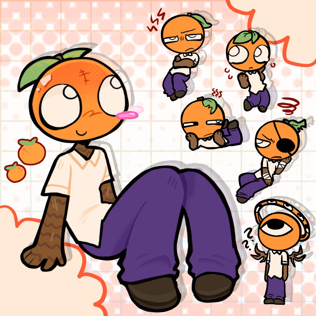 colechancute's tweet photo. Guess my favorite level impossible (I couldn’t fit them all sobs) #orangeroulette https://t.co/lsi4mfrCJi