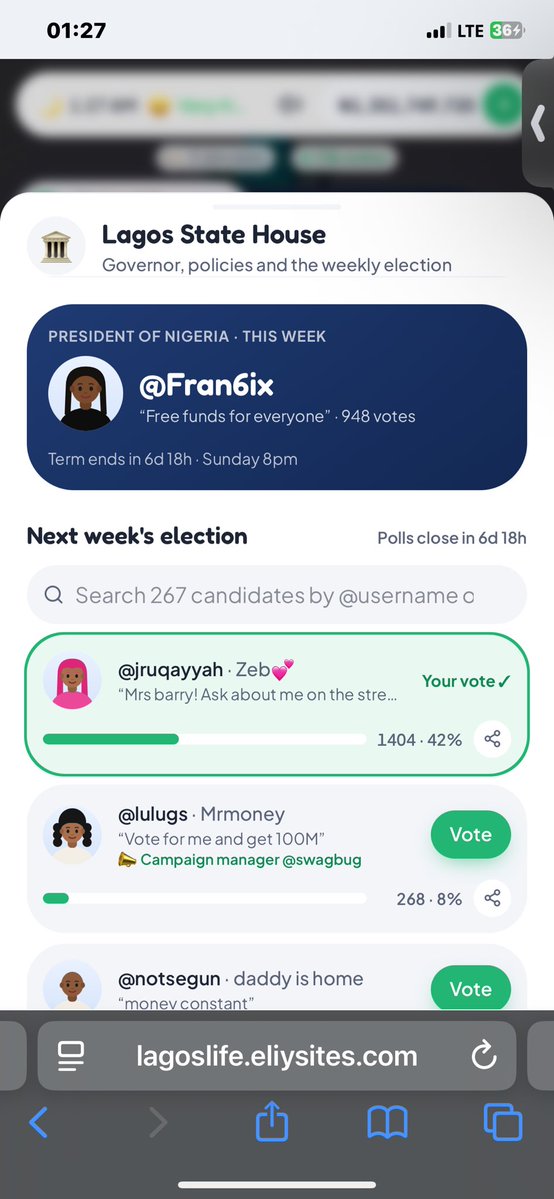 zephyrmike_'s tweet photo. @TheJruqayyah I don vote for you mama 
Id: zephyrmike https://t.co/w2PBjlqeZa