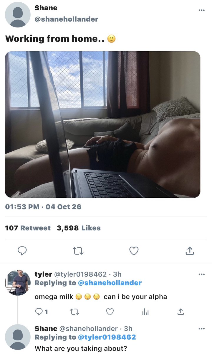 mysweetbuny's tweet photo. Chronically offline Shane learns about the Omegaverse https://t.co/m4RC2Wj6g8