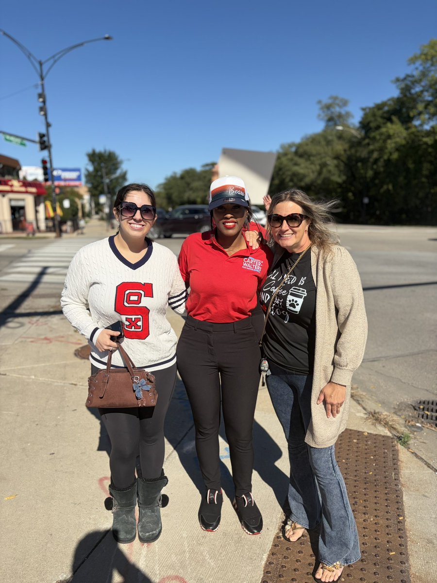 FlipChicagoRed's tweet photo. 📸 3 WARDS. ONE PETITION DRIVE. 🇺🇸

Today, CFR joined Danielle Carter-Walters across three Chicago wards as she continued collecting petition signatures for her 2027 mayoral campaign.

📍 41st Ward — Devon & Milwaukee
📍 50th Ward — Western & Devon
📍 38th Ward — Narragansett & Irving Park

A full day of petition circulation, community conversations, and documenting the ballot-access process.

Thank you to everyone who stopped by, signed, talked with us, and participated.

https://t.co/NSOZGGEMsu

#DanielleCarterWalters #Chicago2027 #CFRLive #ChicagoPolitics #41stWard #50thWard #38thWard #PetitionDrive #Chicago #BallotAccess