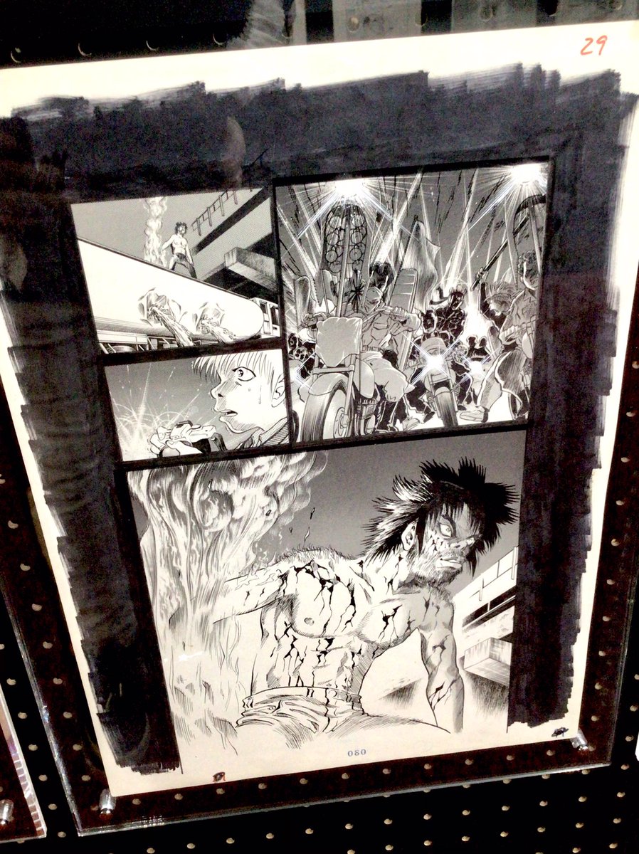 arai_h_official's tweet photo. モモモグラ『THE WORLD IS MINE』原画展 サイン会、なんば白鯨トークショーにご来場・配信ご視聴の皆さん、ありがとうございました！『TWIM』を熱く語ってくれる方々に胸熱😭感謝🙏。原画展は10月25日(日)まで開催してます！よろしくお願いします〜！ https://t.co/8rNKJslMTH