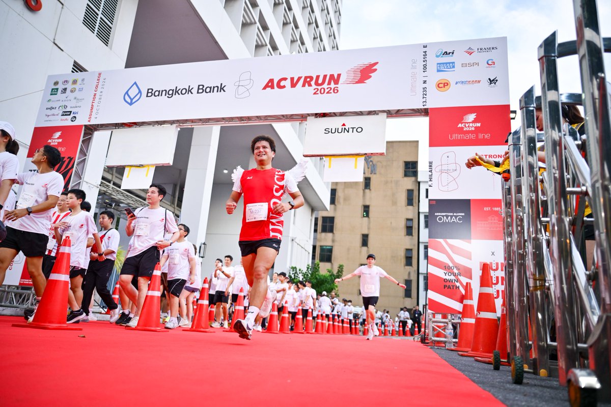 NinjaTooK's tweet photo. ACVRUN 2026 | 7th ACVRUN ❤️🤍🪽
Result 🔺️ Finish Line ⏱️ วินาทีเส้นชัย 🏁 ระยะ 10.5 K
Watch time : 01:19:57 hrs. (ref. Garmin Forerunner 970)
#ACVRUN2026 #ACVRUN
#TheUltimateLine
#arirunning
#theXteamRunners
#minimarathon #tookkyrun https://t.co/3CpJeX1k6M