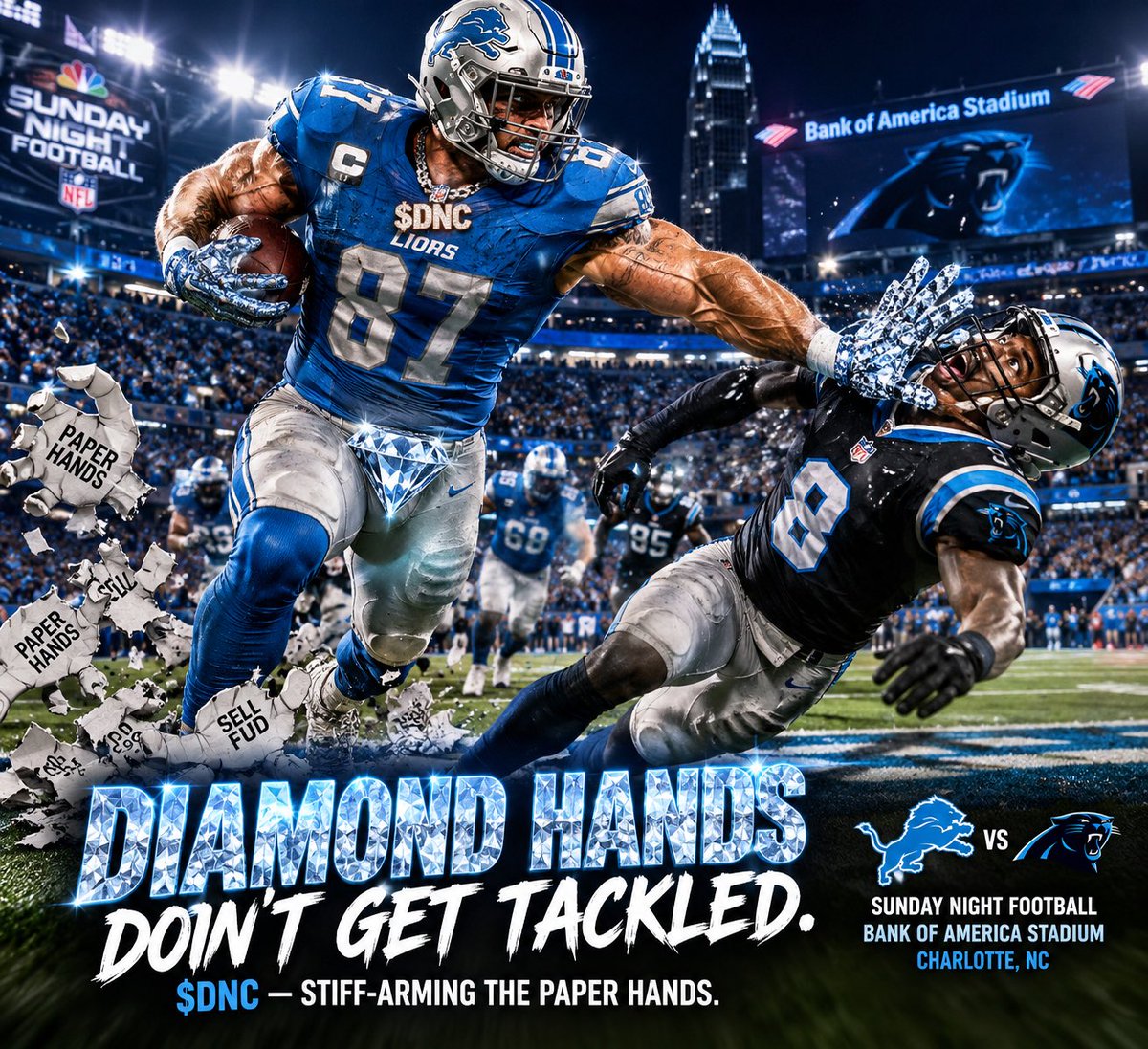 chaos10000x's tweet photo. solana:42HsffEQoHqWoeiffksYayC75fQDxaoUdMBzmeXdpump knows how to do Sunday Night Football https://t.co/kN1tiXBvIg